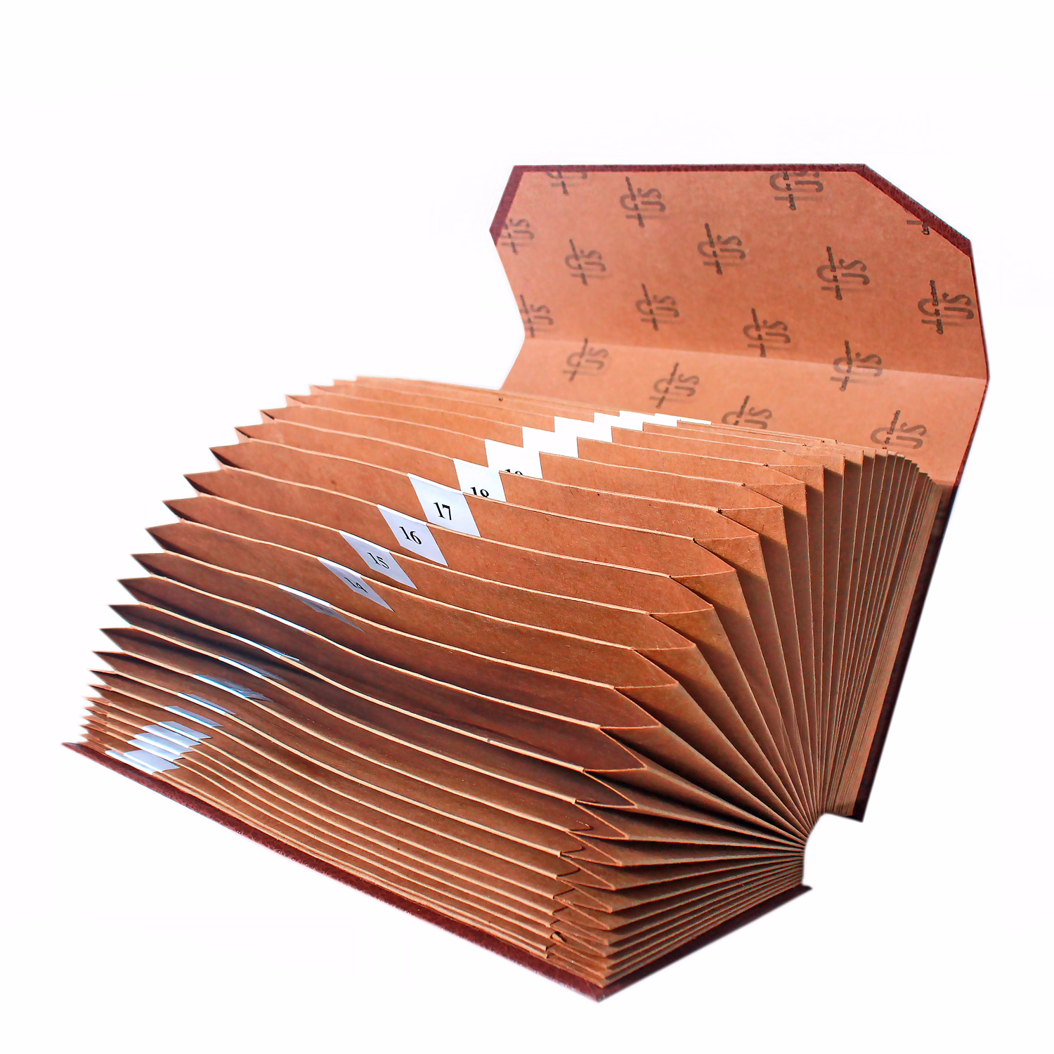 Carpeta Fuelle Pestañas Numeradas